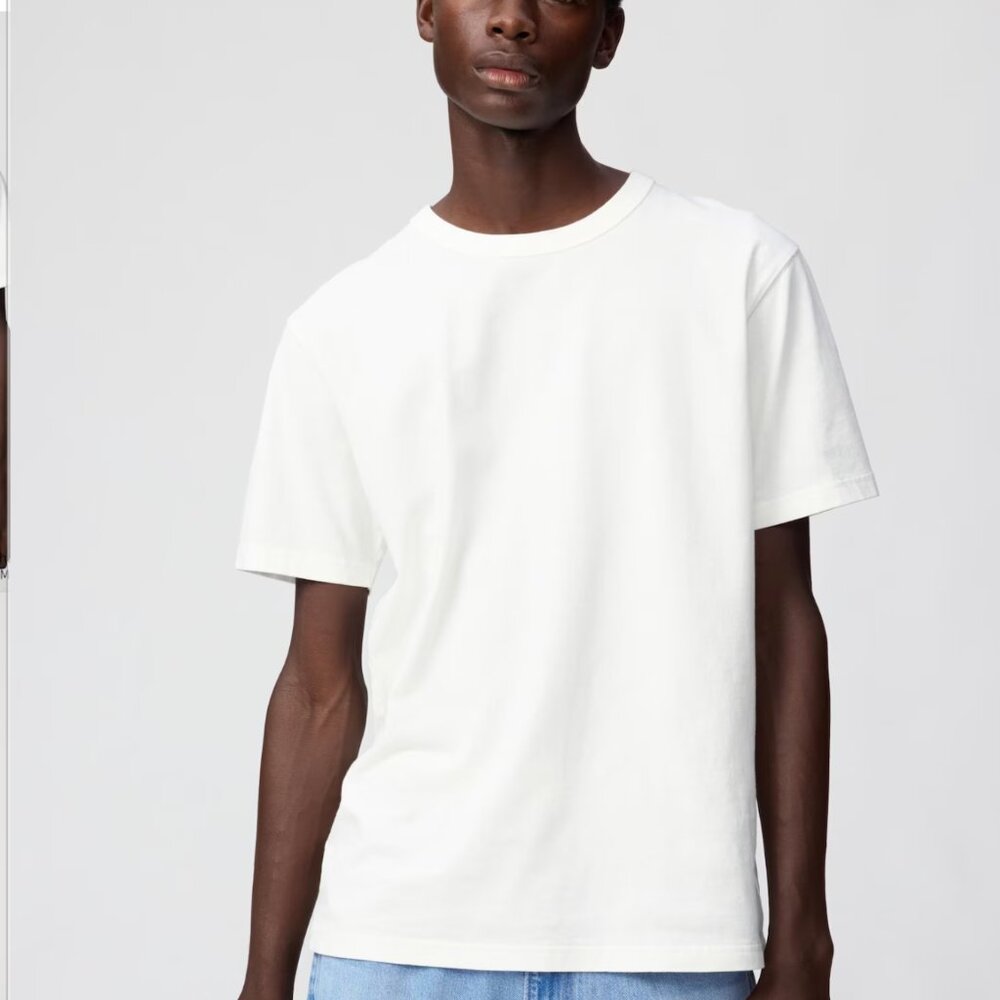 UNIQLO U Heavyweight T-Shirt Bundle 4-Pack | Unisex S-M | Black White Gray | New